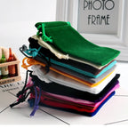 Velvet Drawstring Jewelry Bags – Soft Gift Pouches for Wedding Packaging
