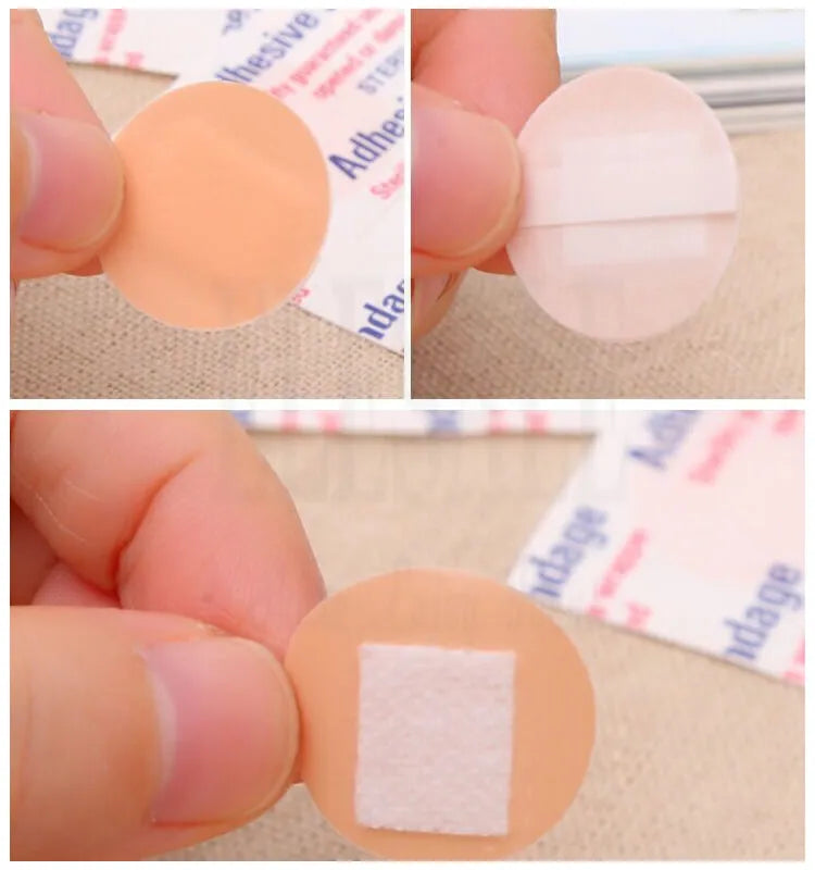 Waterproof Adhesive Bandages – Multi-Size Sterile Plasters for First Aid Kits