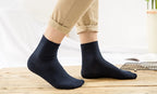 Bamboo Fiber Compression Socks – Men's Business Casual Dress for Comfort