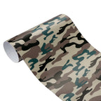 Digital Woodland Camo Vinyl Film – 100cm Adhesive Wrap for Car Styling