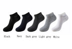 Bamboo Fiber Ankle Socks – Breathable Anti-Bacterial Footwear for Daily Casual Wear