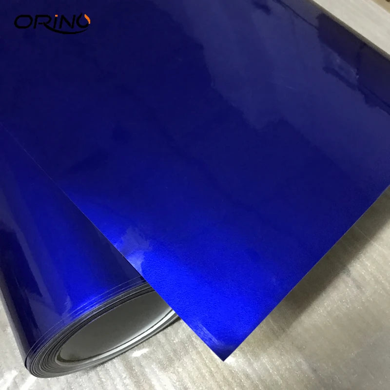 Metallic Candy Vinyl Car Wrap – Glossy Glitter Film for Vehicle Decoration