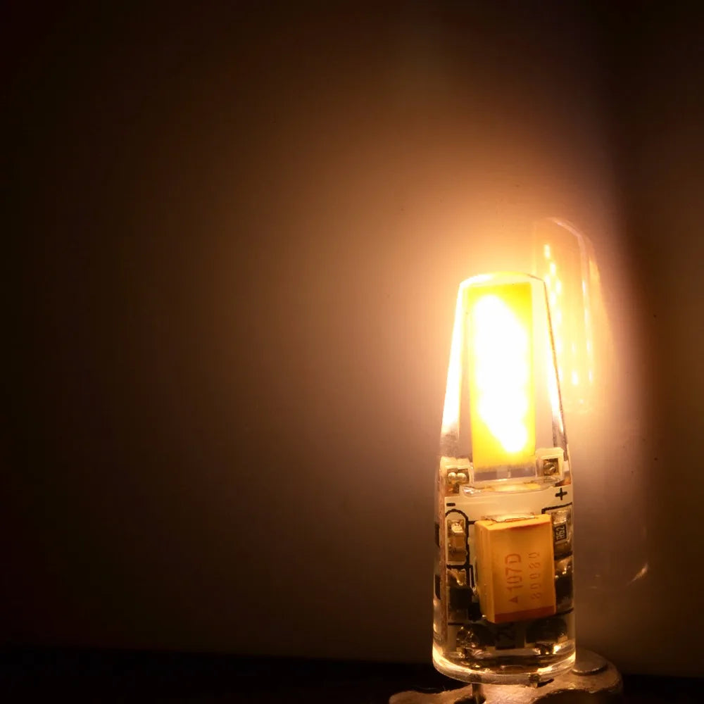 Dimmable G4 LED COB Bulbs – Energy Efficient Lighting for Chandeliers