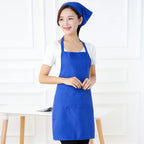 Custom Logo Kitchen Apron – Unisex Chef Workwear for Cooking and Catering