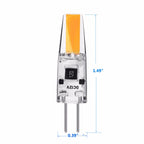 Dimmable G4 LED COB Bulbs – Energy Efficient Lighting for Chandeliers
