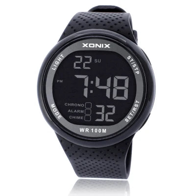 XONIX Digital Sports Watch – Waterproof 100m for Swimming and Outdoor Diving