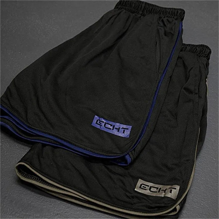 Quick Dry Mesh Running Shorts – Breathable Fitness Apparel for Gym Training