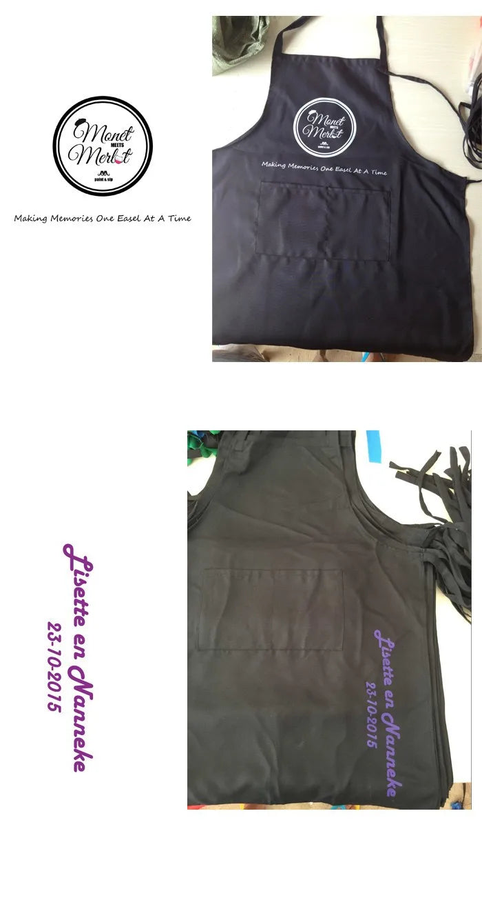Custom Logo Kitchen Apron – Unisex Chef Workwear for Cooking and Catering