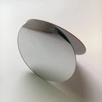 Round Acrylic Mirror Wall Stickers – 100mm Decorative Adhesive Home Decor