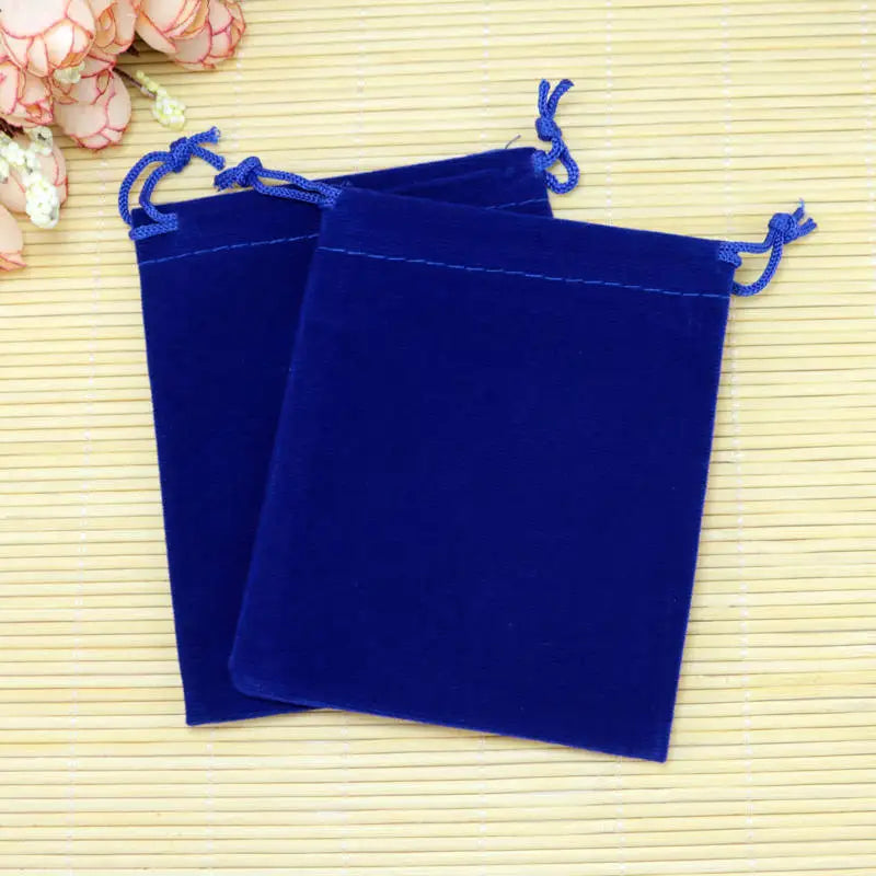 Velvet Drawstring Jewelry Bags – Soft Gift Pouches for Wedding Packaging