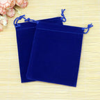 Velvet Drawstring Jewelry Bags – Soft Gift Pouches for Wedding Packaging