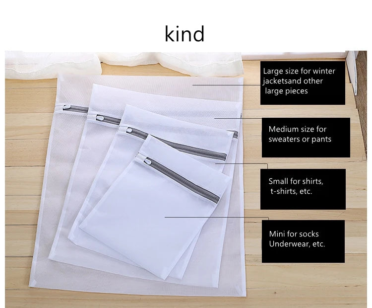Large Mesh Laundry Bag – Durable Protective Net for Washing Machine Clothes