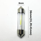 Festoon LED Interior Car Bulbs – White SMD Lighting for Auto Dome Replacement