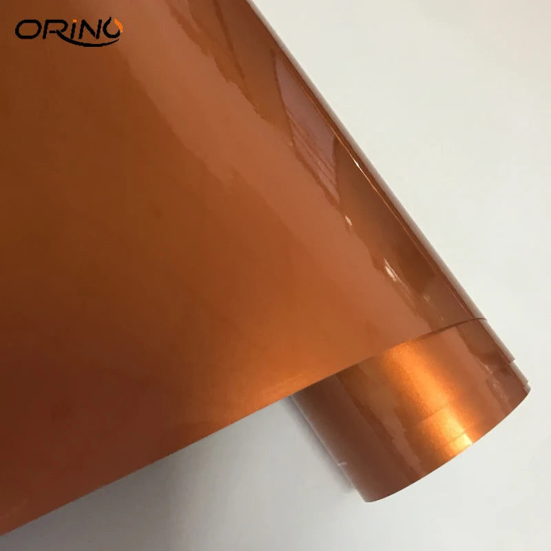 Metallic Candy Vinyl Car Wrap – Glossy Glitter Film for Vehicle Decoration