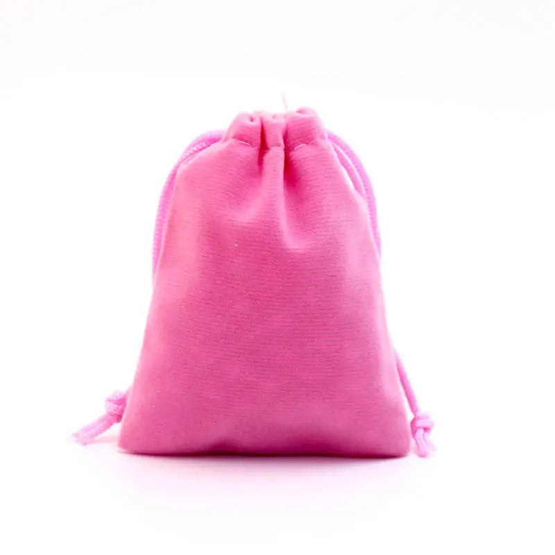 Velvet Drawstring Jewelry Bags – Soft Gift Pouches for Wedding Packaging