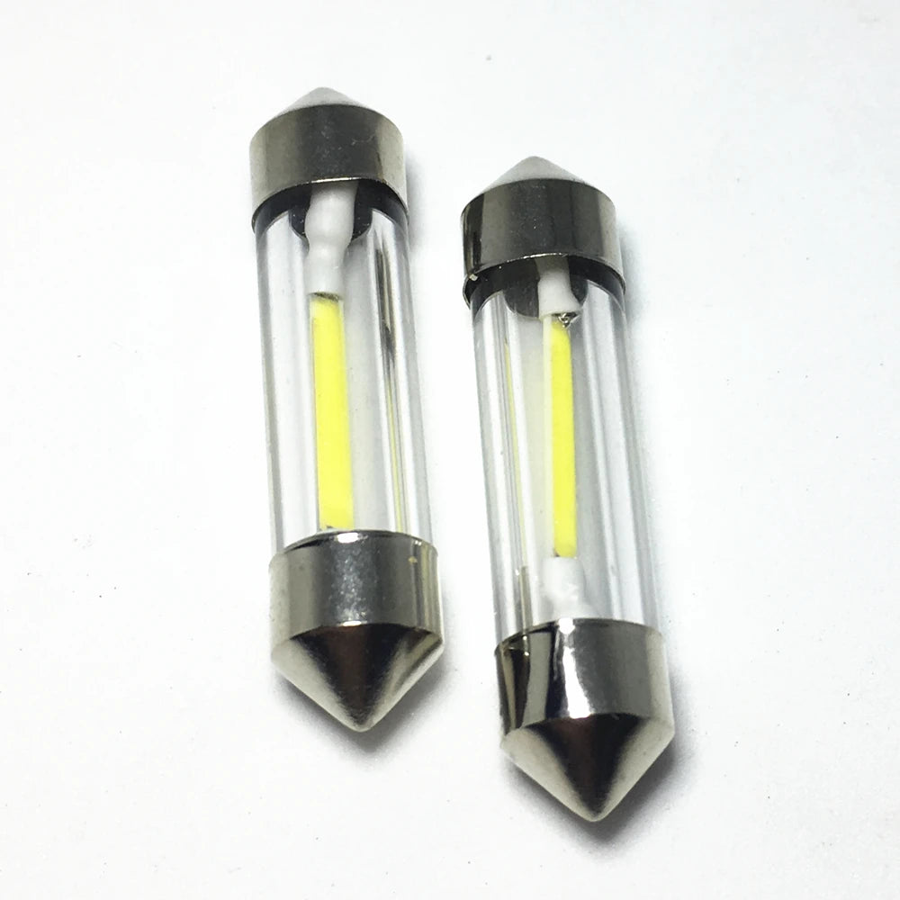 Festoon LED Interior Car Bulbs – White SMD Lighting for Auto Dome Replacement
