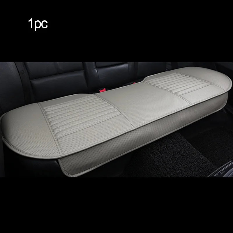 Universal Leather Car Seat Covers – Protective Cushion Pads for Auto Interior