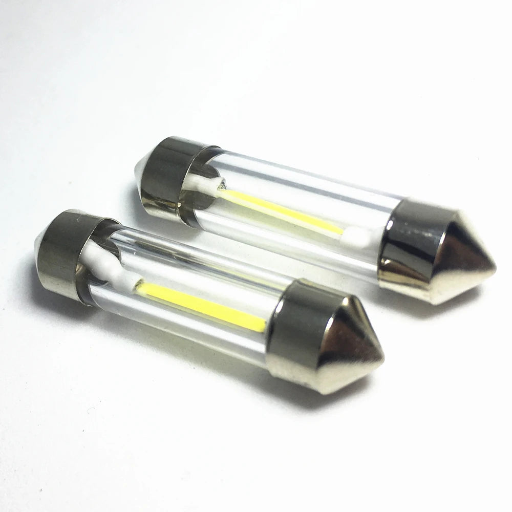 Festoon LED Interior Car Bulbs – White SMD Lighting for Auto Dome Replacement