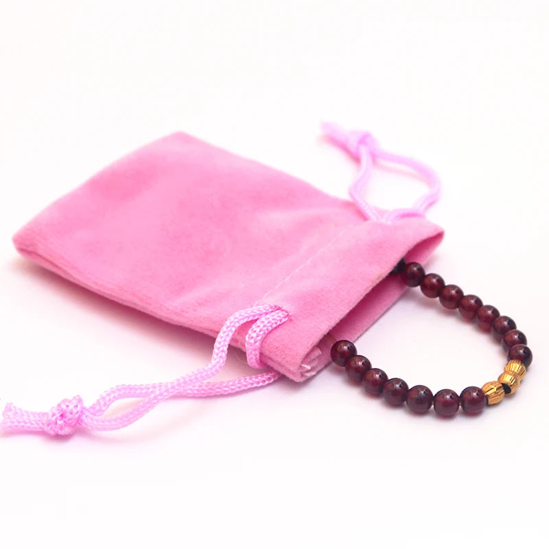 Velvet Drawstring Jewelry Bags – Soft Gift Pouches for Wedding Packaging