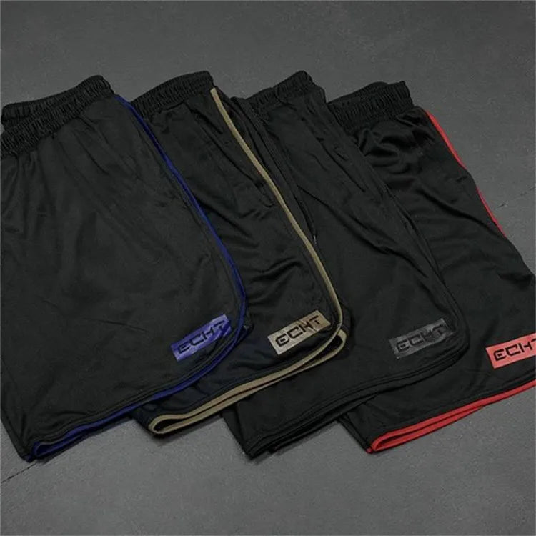 Quick Dry Mesh Running Shorts – Breathable Fitness Apparel for Gym Training
