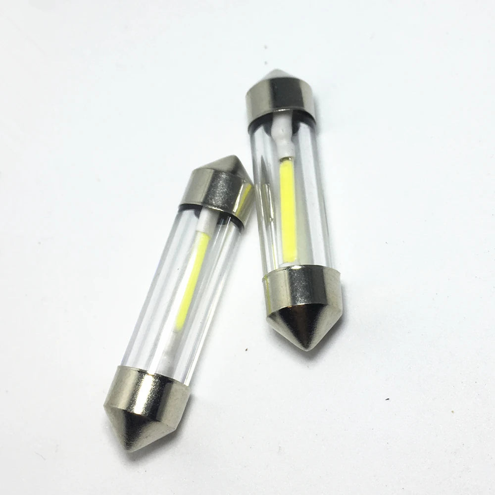 Festoon LED Interior Car Bulbs – White SMD Lighting for Auto Dome Replacement