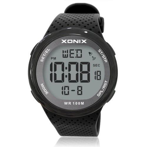 XONIX Digital Sports Watch – Waterproof 100m for Swimming and Outdoor Diving