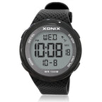 XONIX Digital Sports Watch – Waterproof 100m for Swimming and Outdoor Diving