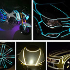 Reflective Safety Tape – 2cm x 5m Warning Strip for Cars and Motorcycles
