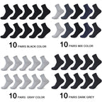 Bamboo Fiber Compression Socks – Men's Business Casual Dress for Comfort