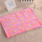 Fleece Pet Bed Blanket – Soft Warm Mat for Small to Large Dogs and Cats