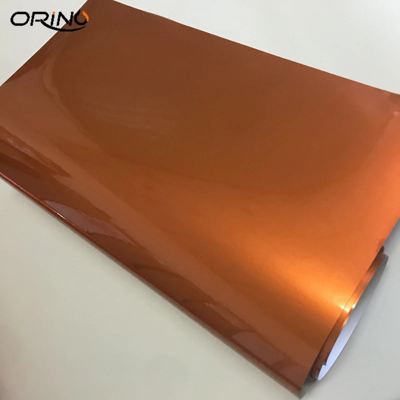 Metallic Candy Vinyl Car Wrap – Glossy Glitter Film for Vehicle Decoration