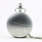 Fullmetal Alchemist Pocket Watch – Silver Quartz Pendant for Anime Cosplay