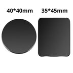 Universal Metal Magnetic Plate – Iron Disk Sticker for Car Phone Holders