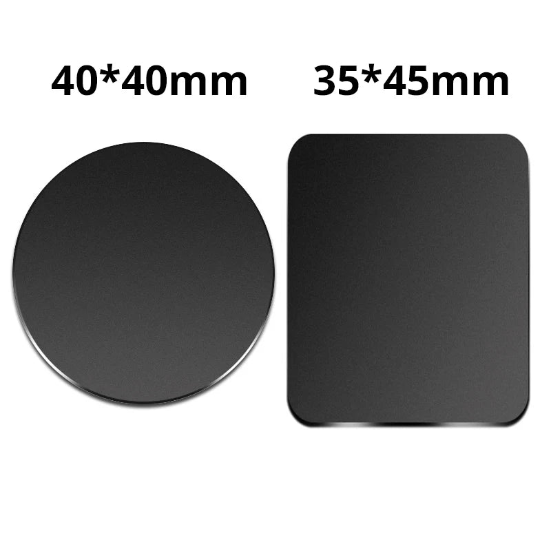 Universal Metal Magnetic Plate – Iron Disk Sticker for Car Phone Holders