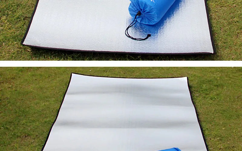 Aluminum Foil Picnic Mat – Moisture-proof Camping Pad for Outdoor Hiking