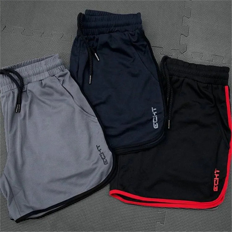 Quick Dry Mesh Running Shorts – Breathable Fitness Apparel for Gym Training