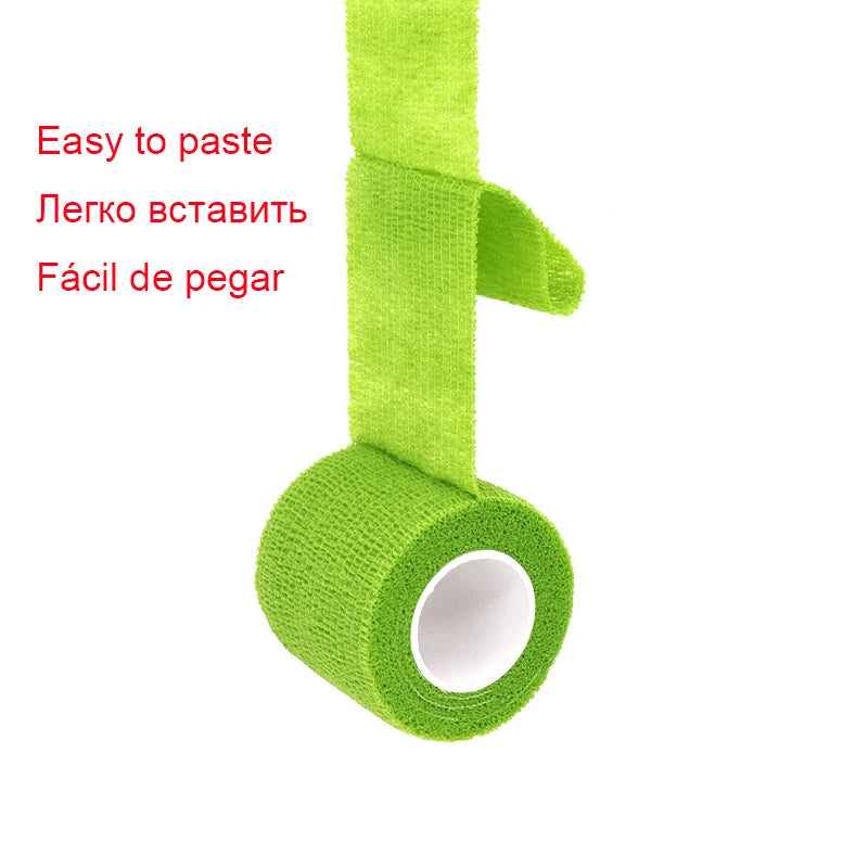 Self-Adhesive Elastic Athletic Tape – Sports Support Wrap for Gym and Injury Recovery