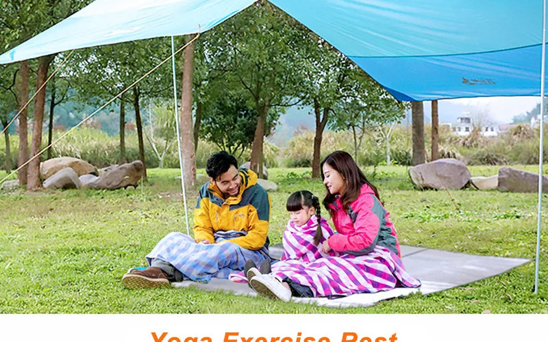 Aluminum Foil Picnic Mat – Moisture-proof Camping Pad for Outdoor Hiking