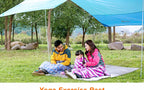 Aluminum Foil Picnic Mat – Moisture-proof Camping Pad for Outdoor Hiking