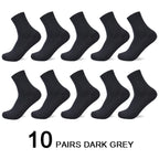 Bamboo Fiber Compression Socks – Men's Business Casual Dress for Comfort