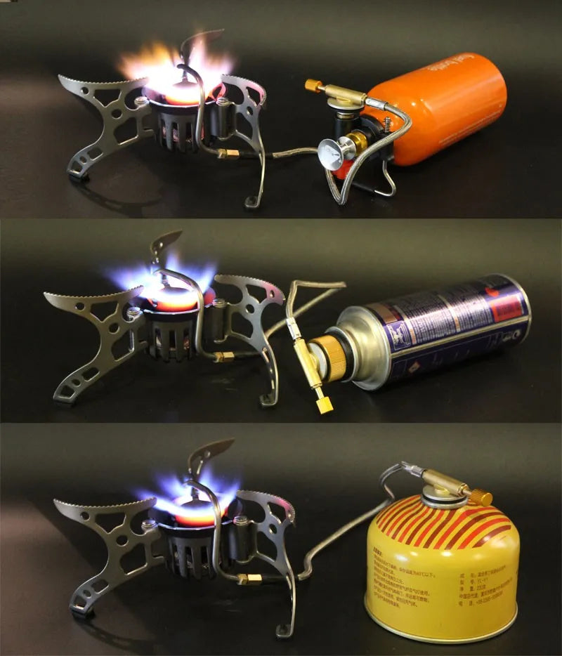 Portable Multi-Fuel Camping Stove – Liquid Gas Burner for Outdoor Cooking