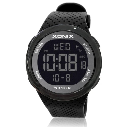 XONIX Digital Sports Watch – Waterproof 100m for Swimming and Outdoor Diving