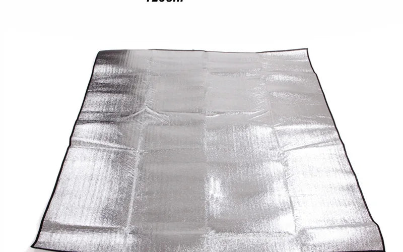 Aluminum Foil Picnic Mat – Moisture-proof Camping Pad for Outdoor Hiking