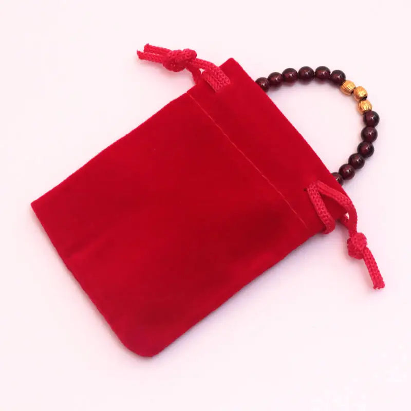 Velvet Drawstring Jewelry Bags – Soft Gift Pouches for Wedding Packaging
