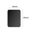 Universal Metal Magnetic Plate – Iron Disk Sticker for Car Phone Holders