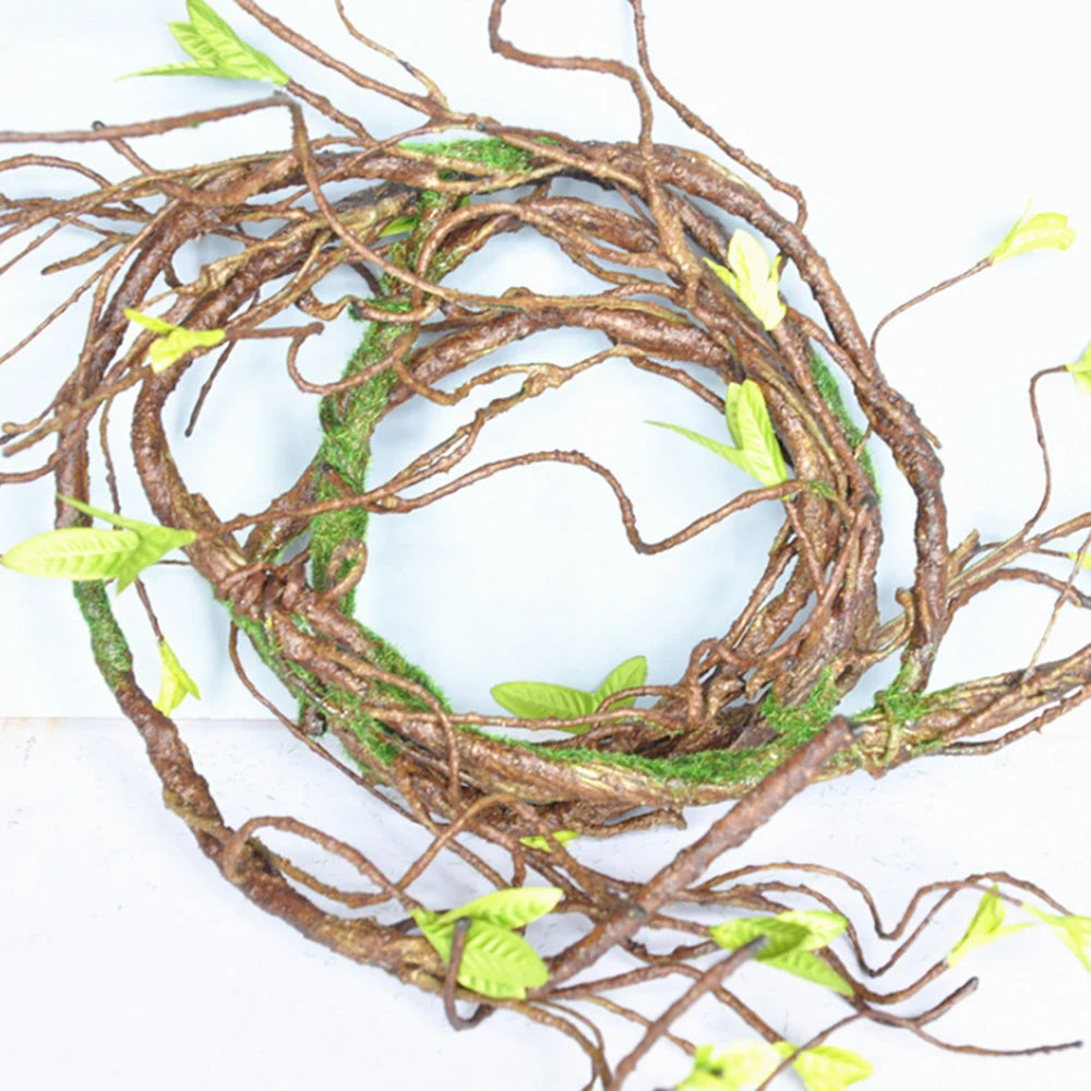 90cm Artificial Rattan Vine – Flexible Floral Branch for Wedding Decoration