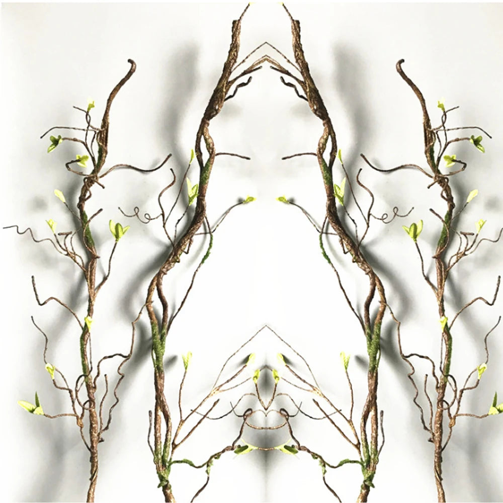 90cm Artificial Rattan Vine – Flexible Floral Branch for Wedding Decoration