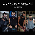 Elevation Training Mask – Black Fitness Gear for Running and Gym Workouts