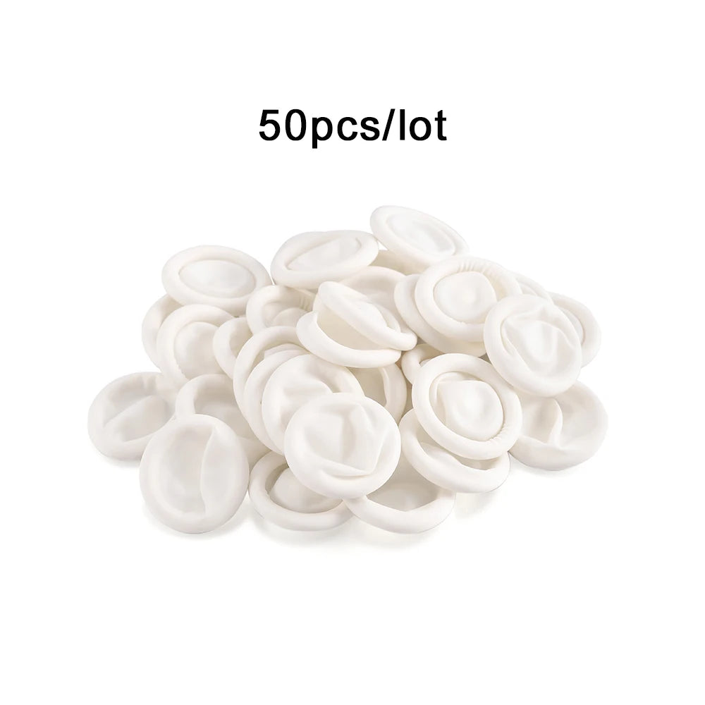 Disposable Latex Finger Cots – Protective Rubber Gloves for Epoxy Resin