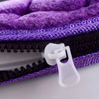 Plush Toilet Seat Cover – Soft Warm O-Shaped Cushion for Winter Bathroom